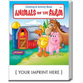Animals on the Farm Coloring & Activity Book